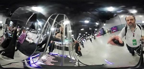  VR Video of several dancers at the Exxxotica NJ 2019.